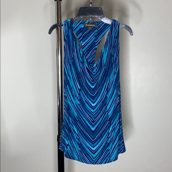 Tommy Bahama Tops - Tommy Bahama Printed Racer Back  Sleeveless